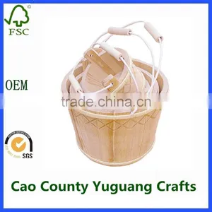 Wooden Water Buckets Sets for Sale thumbnail-1