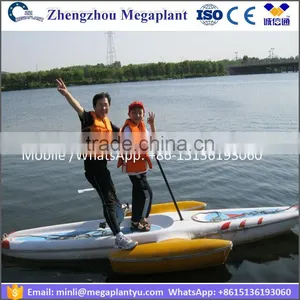 Single Person Fiberglass FRP Wheels Water Tricycle Bike thumbnail-1