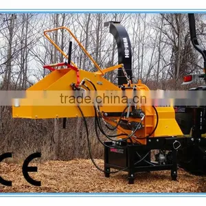 Tractor PTO Hydraulic Self Feeding Wood Chipper, CE Certificate thumbnail-1