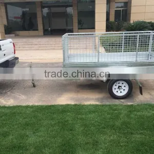 Hot Dip Galvanize Caged Trailer .Garden Trailer .Farm Trailer /Car Tiping Trailer thumbnail-5