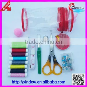 High Quality Cabinet and Delicate Mini Sewing Kit in PVC Bag thumbnail-1
