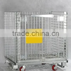 Folding Storage Wire Containers thumbnail-1