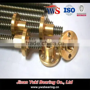 8mm 10mm Lead Screw With Trapezoidal Thread and Brass Nut thumbnail-3