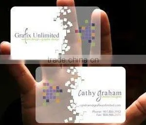 Clear Plastic Vip Business Card With Printing thumbnail-5