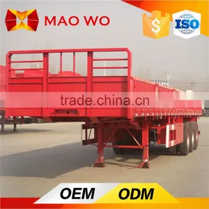 Dongfeng 6x4 4x4 Truck, Bulk Cargo Side Wall Semi Trailer thumbnail-2