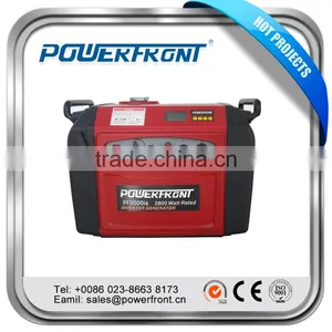 New Design Air Cooled Single Cylinder 4 Stroke 3000w Gasoline Portable Inverter Generator thumbnail-1