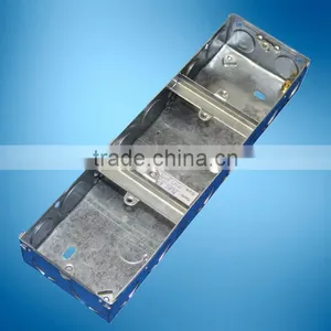 1+1+1 47mm Sizes Electrical Connecting Metal Boxes Iraq GI Boxes Sizes thumbnail-1