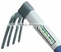 Carbon Steel Forked Hoe With Fiberglass Handle Garden Hoe thumbnail-1