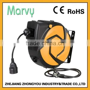 230V Mini Cord Reel Extension Wall Mounted Cable Reel thumbnail-1