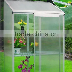 Aluminum Profile Plastic Cover Mini Greenhouse for Sale thumbnail-1
