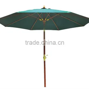 6ribs Frames Wood Parasol 11762-1 thumbnail-1
