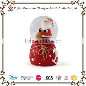 Resin Snow Globe Souvenir Snow Globe With Bag Base thumbnail-1