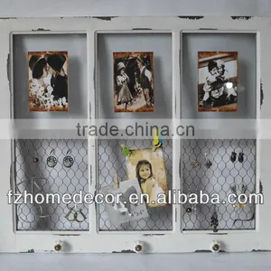 Multi Frame With Metal Mesh for Jewelry Holder Window Shaped thumbnail-1