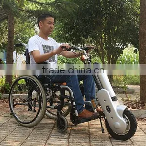 High Quality 400W 36V Wheelchair Mobility Scooter, Electric Wheelchair Handcycle,12inch Lithium Electric Wheelchair Trailer Bike thumbnail-6