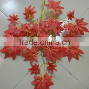 CHY070910 Artificial Red Maple Tree Leave/hanging Maple Leaf/decorative Tree Leave Craft thumbnail-1