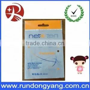 Beautiful Die Cut Plastic Bag With Card Head for Packing thumbnail-1