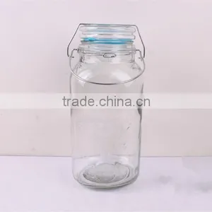5L Cylinder Glass Juice Jar With Metal Rack thumbnail-2