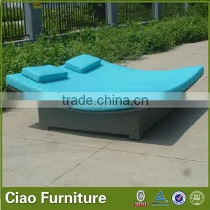 Guangdong Rattan Furniture Factory/garden Chaise Lounger 2016 thumbnail-6
