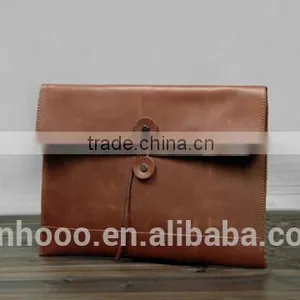 Hot Sale Men's Real Leather Business Clutch Wrist Bag Handbag Organizers Briefcase Wallet thumbnail-1