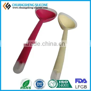 FDA Silicone Kitchen Soup Spoons thumbnail-4