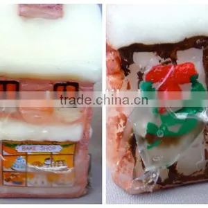 Christmasville Christmas Village Pink Shop Candles thumbnail-3