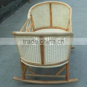 Portable Baby Cradle Crib Baby Swing Bed Made of Rattan for New Born Baby Bed BF09-80000 thumbnail-6