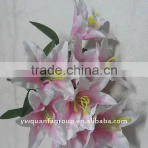 Flower Artificial 12 Heads Lily thumbnail-1