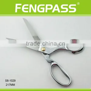 S8-1029 21.7CM Stainless Steel Blades With Zinc Alloy Handle Pink Scissors thumbnail-2