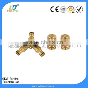 Garden 3 Way Brass Connector Hose Splitter thumbnail-3