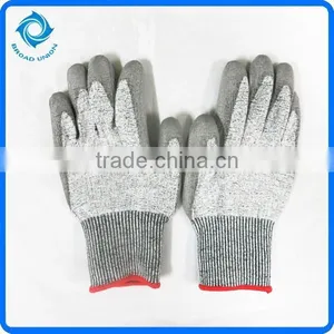 High Quality PU Coated Cut Resistant Gloves thumbnail-1