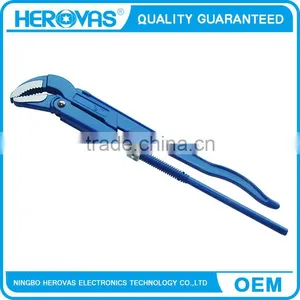 Wrench Tool Drop Forged High Carbon Steel Material, Rigid Pipe Wrench thumbnail-1