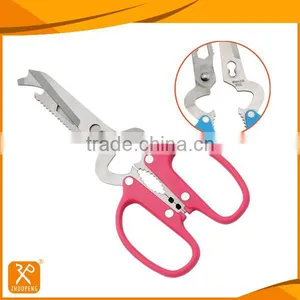 8-1/4'' Janpanese Steel Professional Multi-funtion Kitchen Detachable Scissors thumbnail-1