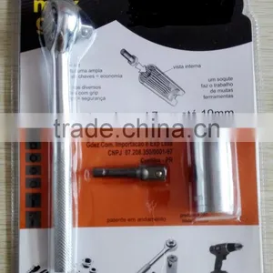 Gator Grip 7-19mm Universal Socket Set With Handle thumbnail-1