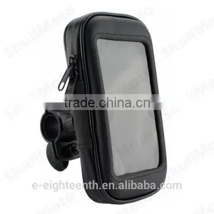 Cheap Factory Price Motorcycle Bike Handlebar Holder Mount Waterproof Bag Case For Mobile Phone GPS thumbnail-1