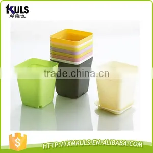 Wholesale Colorful Cheap Mini Plastic Flower Pots thumbnail-1