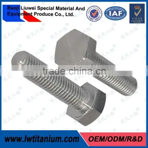 Factury Direct Supply And Hot Sell DIN931 Titanium Hexagon Head Bolts thumbnail-1