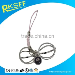 Novelty Design Factory Price Birdcage Shape Cheap Mobile Phone Charm thumbnail-5