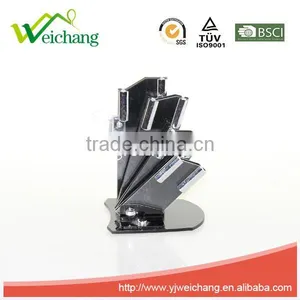 WC-D02 PVC Knife Holder Cutting Head Fashion Design Blade Holder Modern Design Clear Acrylic Knife Holder thumbnail-2