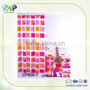 Elegant Bathroom Shower Set Printed Design thumbnail-1
