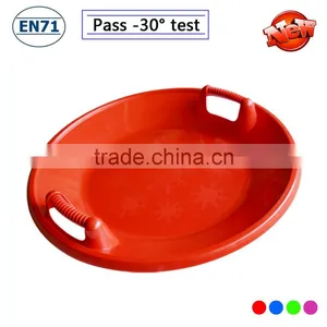 PLASTIC FLYING SAUCER SNOW SLEDS Downhill Pro Disc Winter Saucer Snow Sled Snow Fly thumbnail-1