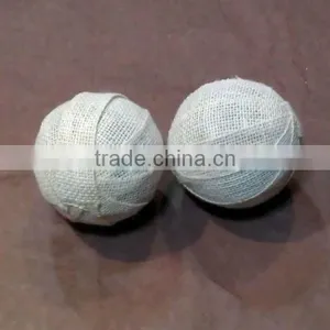 Jute Dust Handmade Christmas Deco Balls thumbnail-3