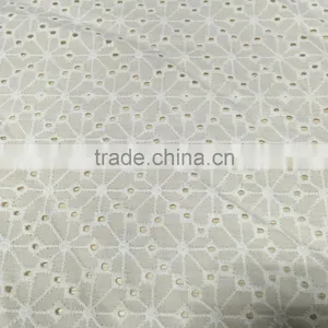 Burn Out Cotton Lace Fabric for Dress thumbnail-3