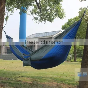 Shuoyang Factory OEM Outdoor Furniture General Use Double Nest Hammock thumbnail-3