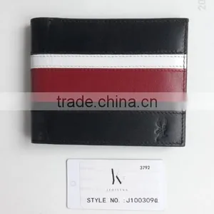 2017 Trend Wallet Men's Wallet Genuine Cowhide Leather Wallet Classical Style Wallet Men's Genuine Leather Wallet Money Bag thumbnail-2