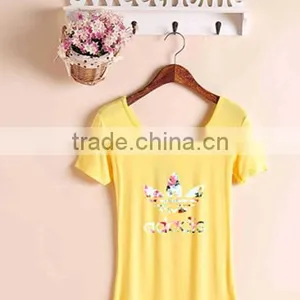 Customized Beautiful Girl Logo Heat Transfer Paper for T-shirt/garment Heat Tranfer Label thumbnail-2