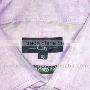 MEN'S BRANDED LONG SLEEVE SHIRT WITH TIE thumbnail-2