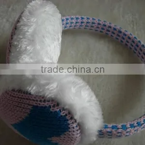 Lovely Pattern Knitted Earmuff thumbnail-3