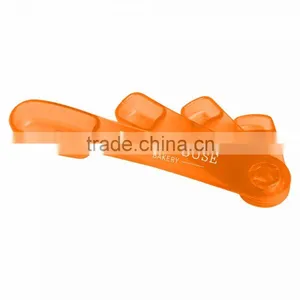 USA Made Measuring Spoons - Available in 1/4, 1/2, 1 Tsp and 1 Tbsp Sizes, Features Swivel-out Design and Comes With Your Logo thumbnail-2