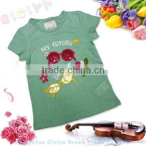 New Arrival Summer Comfortable Cotton Tshirt/t-shirt for Girl thumbnail-1