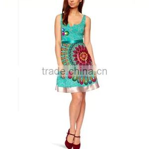 Printed Style Women Cheap Vintage Retro Dress thumbnail-1